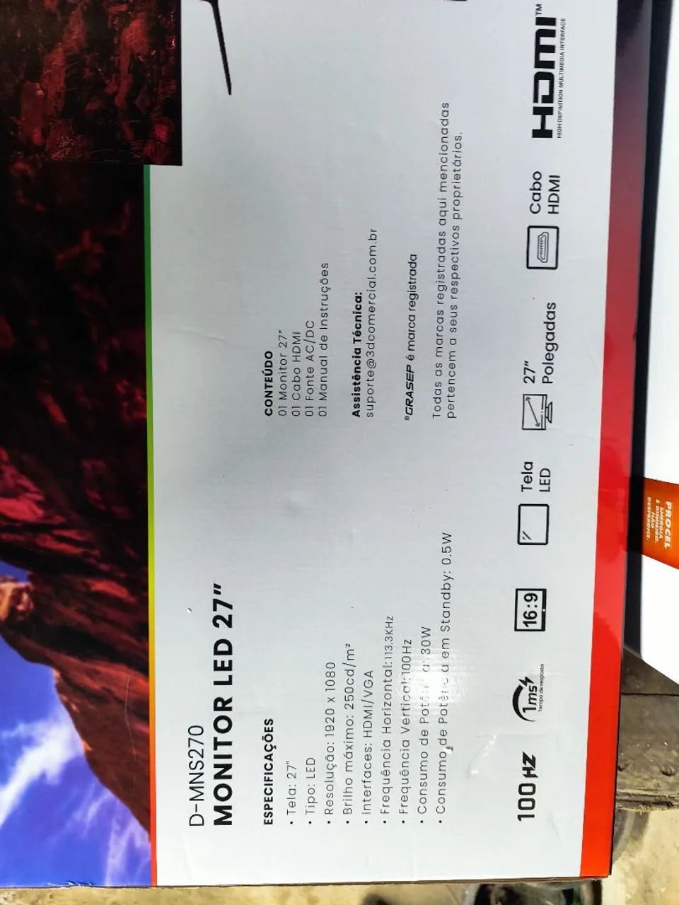 Monitor 27 Gamer