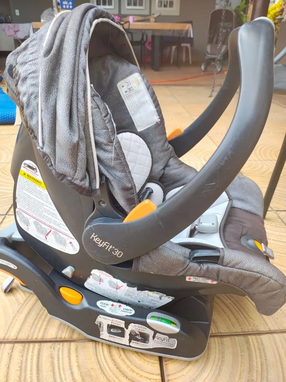 berço + carrinho com bebê conforto chicco - Foto 5