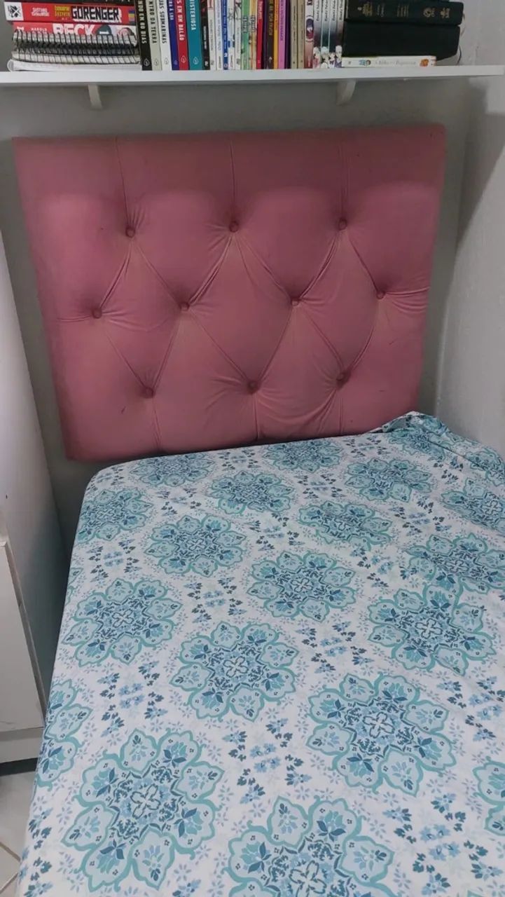Vendo cabeceira pra cama solteiro 