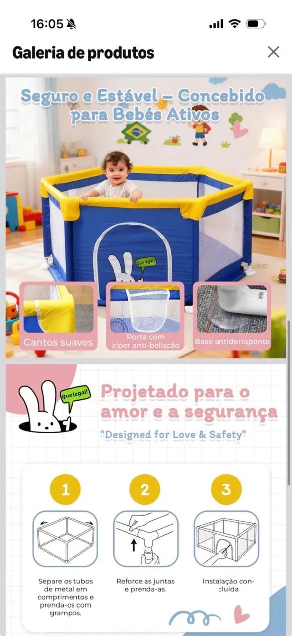 Cercadinho bebê - Foto 2