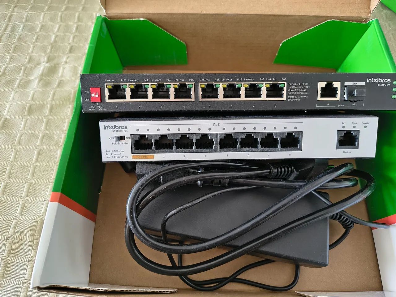 Switch Poe Intelbras 8 portas  - Foto 3