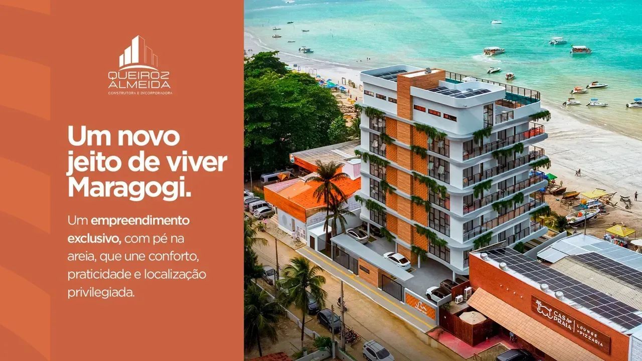 BARRA GRANDE - Flat com 34 m² 1 quarto, lazer com piscina