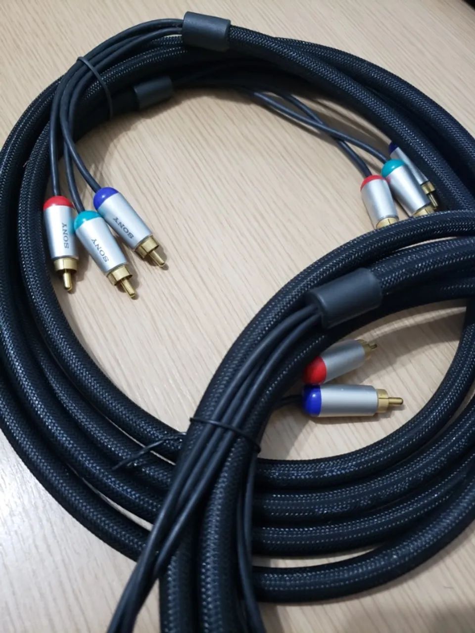 Cabo Sony  Vídeo Componente Rca 3 vias - Foto 4