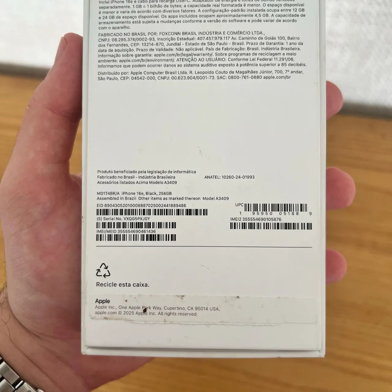 IPhone 16e NOVO - Foto 2