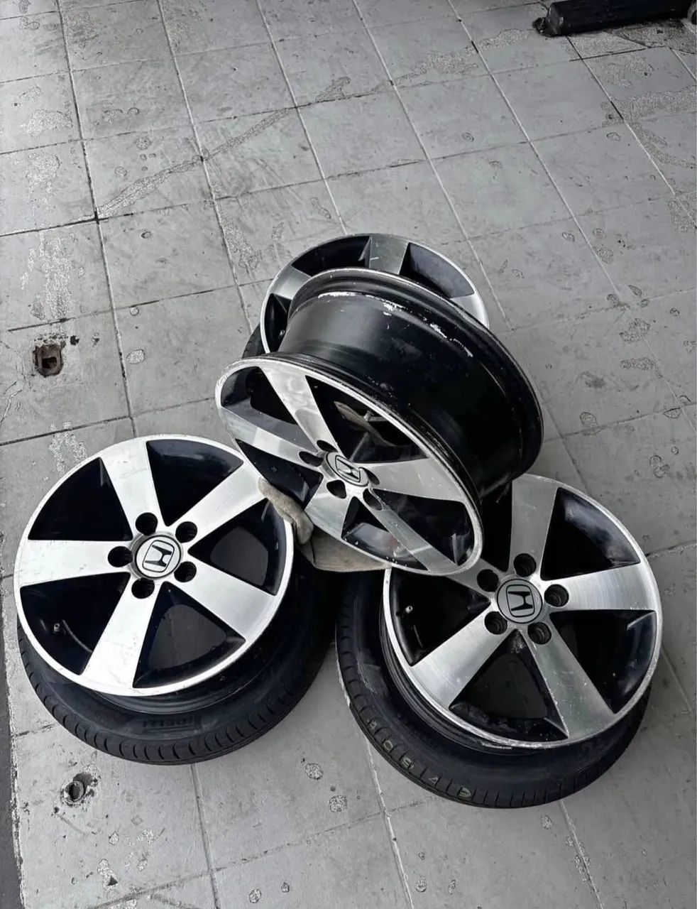 Vendo Rodas Honda Aro 16  - Foto 2