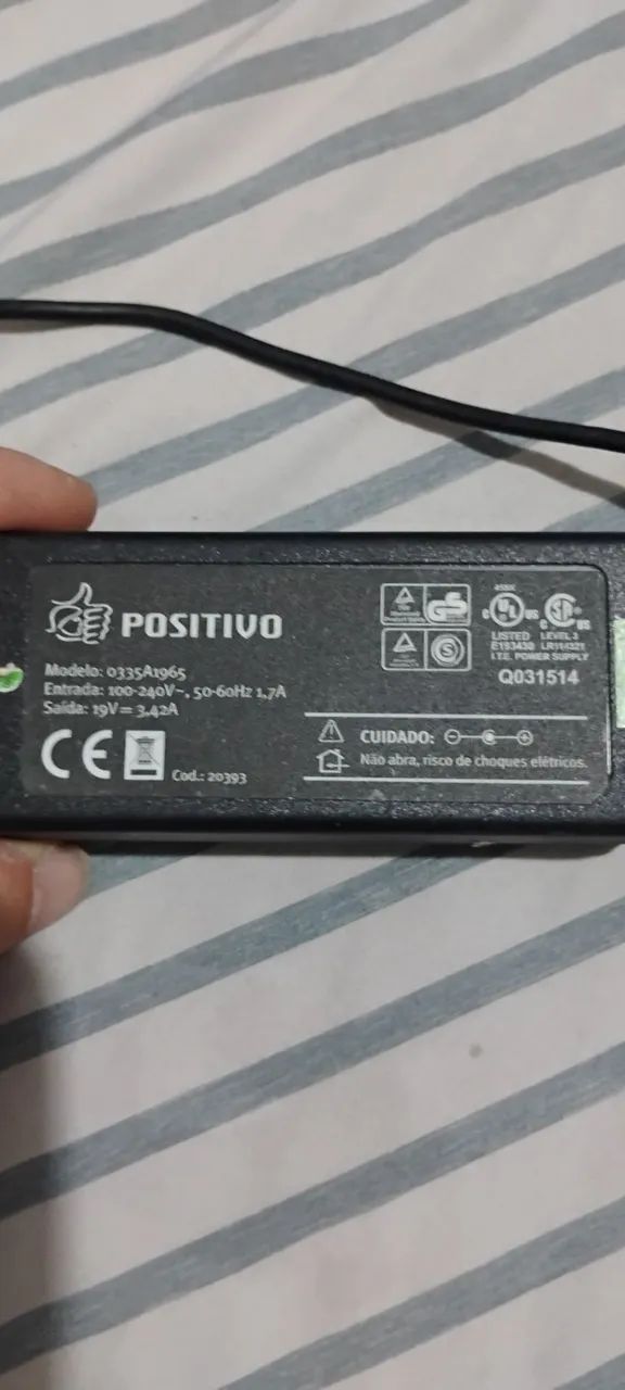 Fonte para notebook positivo 19v 3.4a - Foto 2