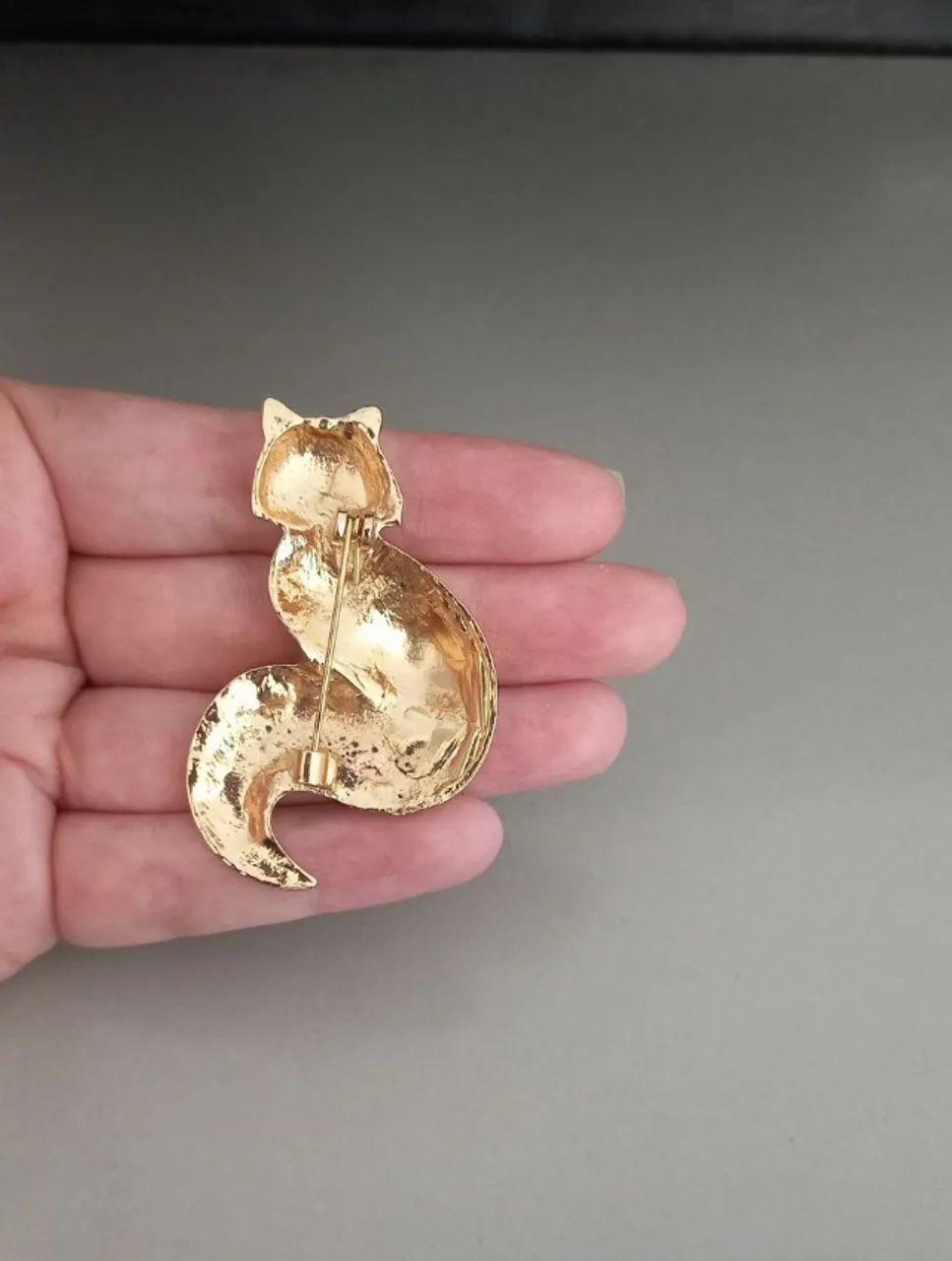 Broche de Raposa Cor Caramelo (novo) - Foto 5