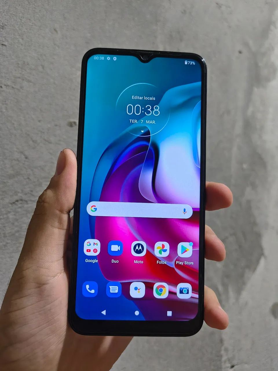 Moto G30 128gb - funcionando tudo, android bom e barato - Foto 2