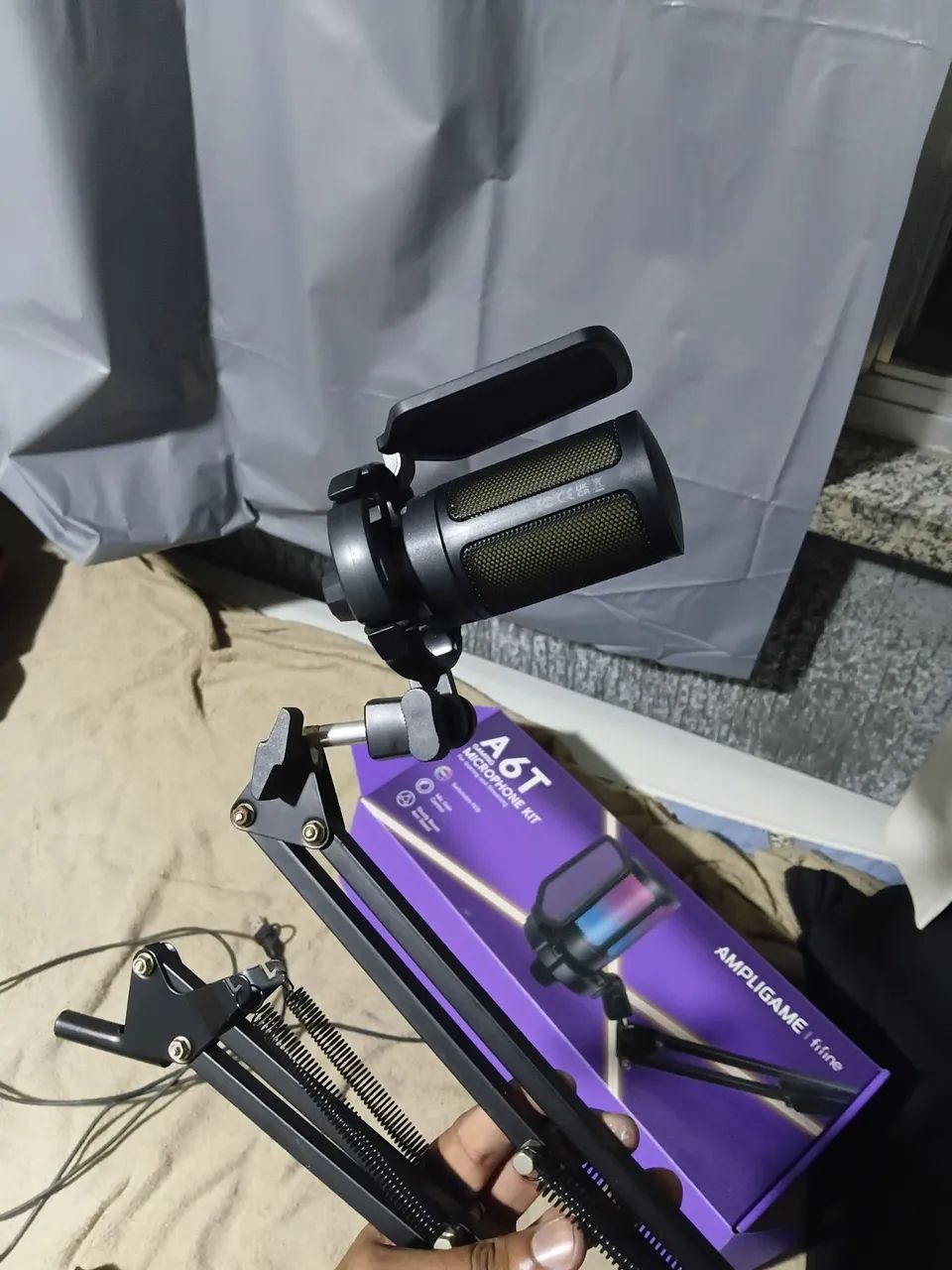 Microfone gamer