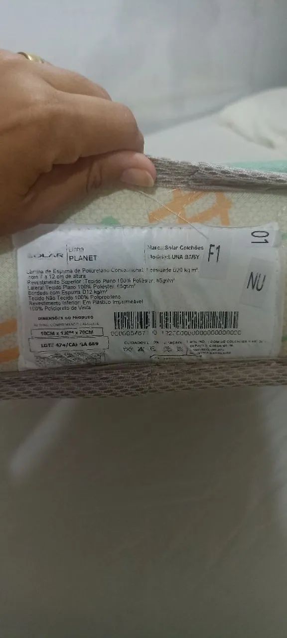 Colchão para berço americano - Foto 3