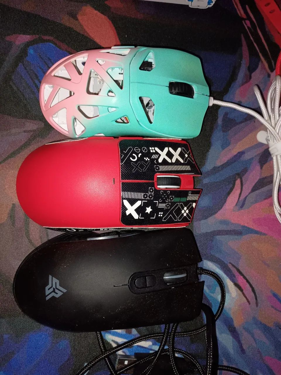 Kit com 3 mouses