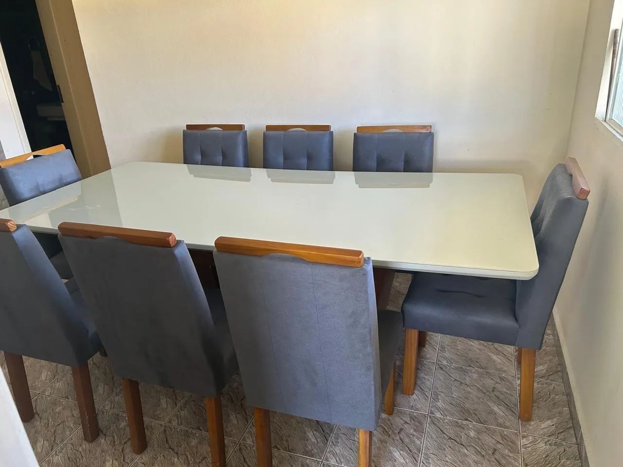 Mesa pra Sala de Estar (8 Cadeiras) - Foto 4