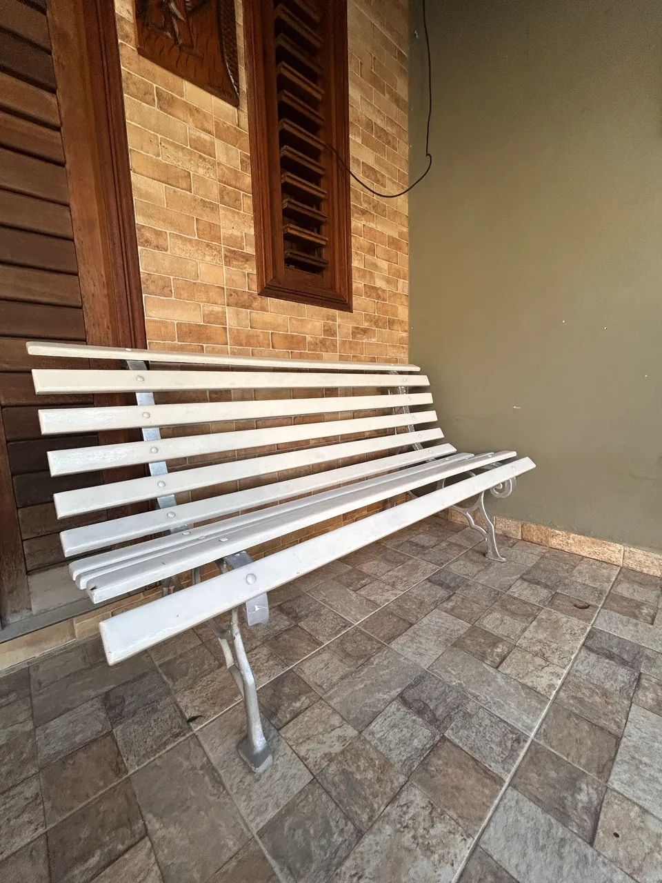 Banco de jardim em madeira - Foto 3