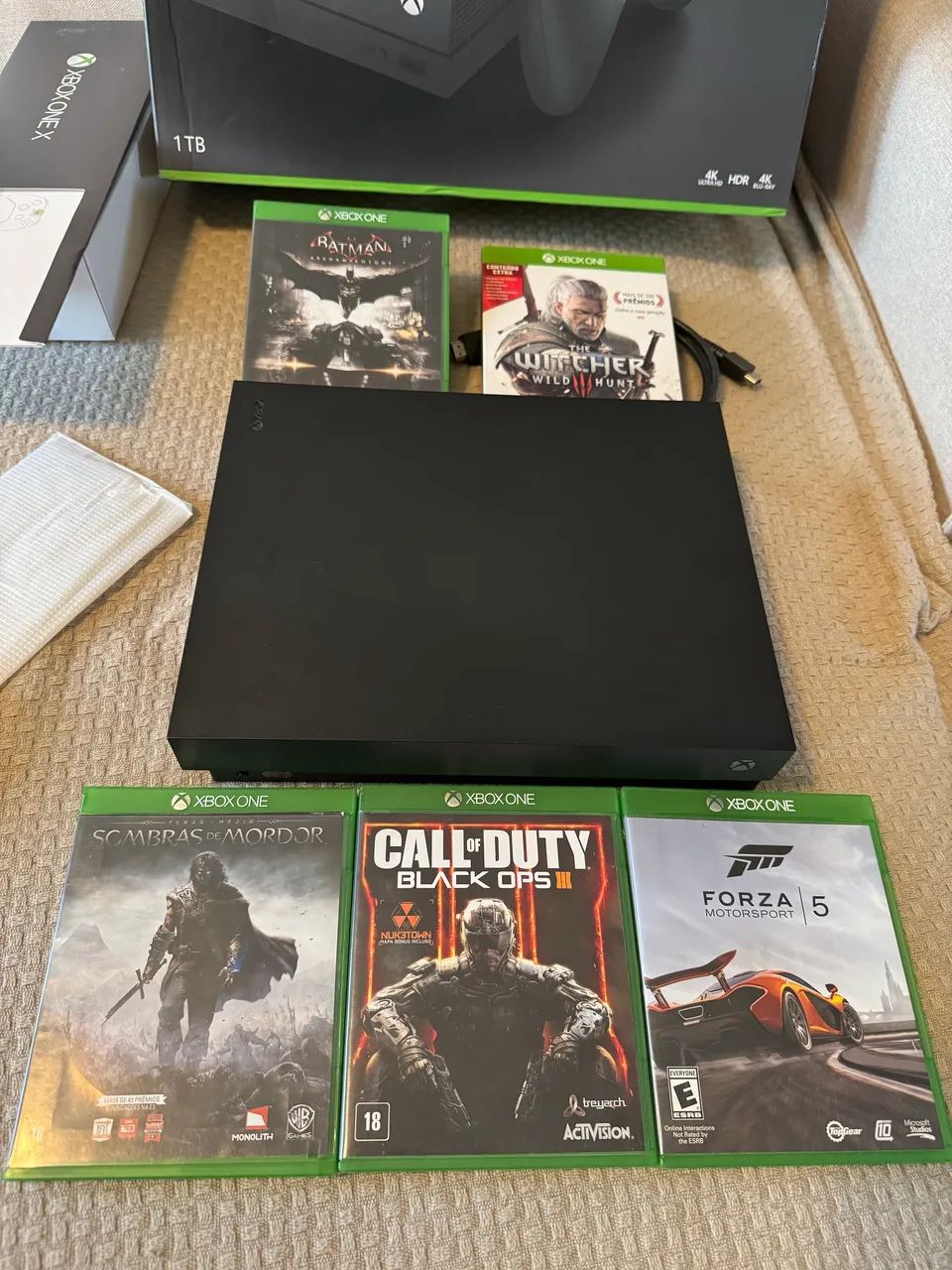 Xbox One X  - 4k Impecável  - Foto 4