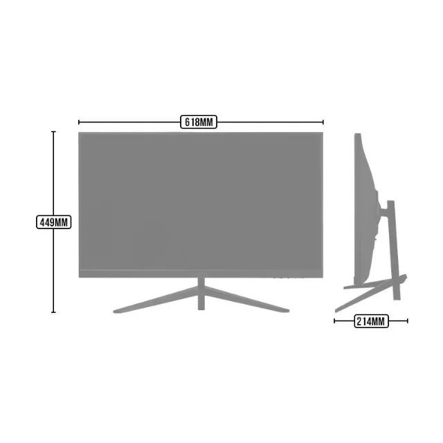 Monitor Gamer Pichau Centauri CR27 1440p 27" 165hz IPS - Foto 5