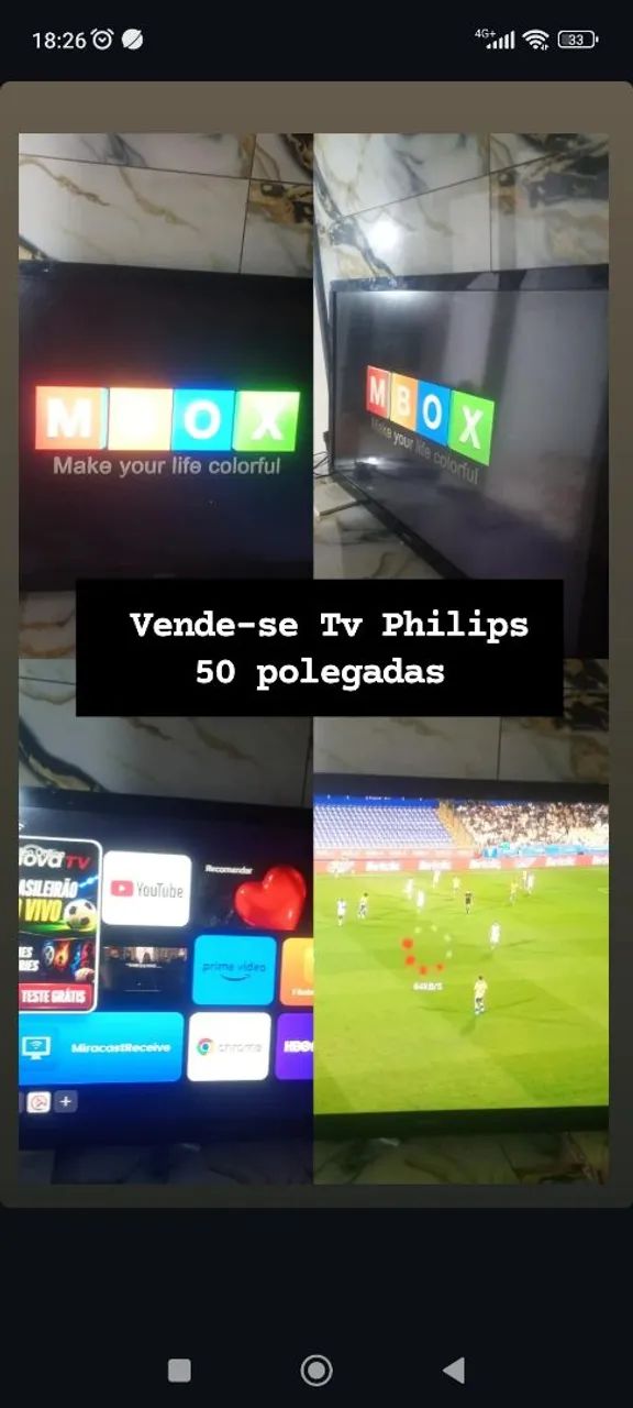 Vende-se Tv Philips de 50 polegadas  - Foto 5