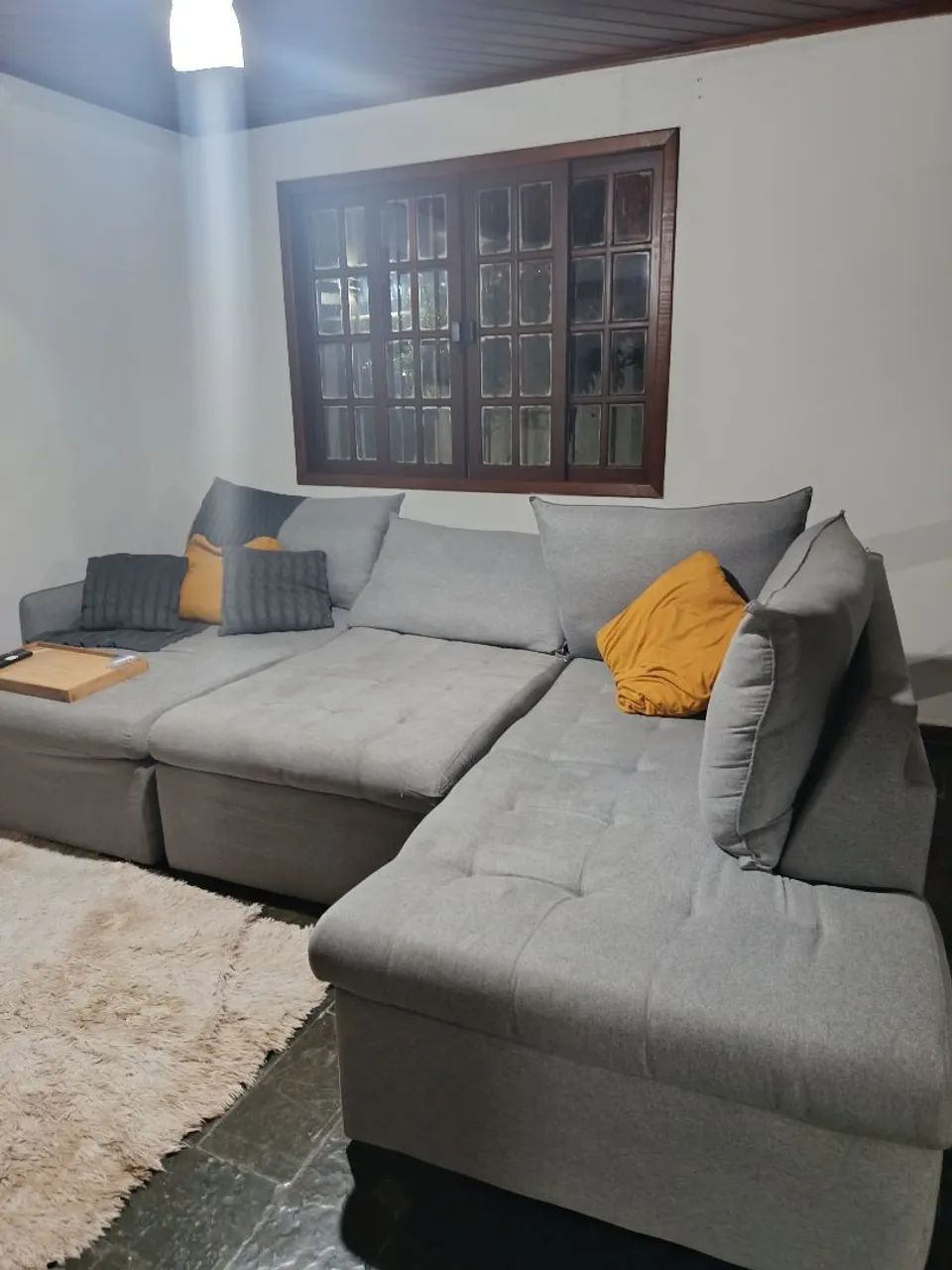 Sofá de Canto Retrátil e Reclinável - Rio Decor 