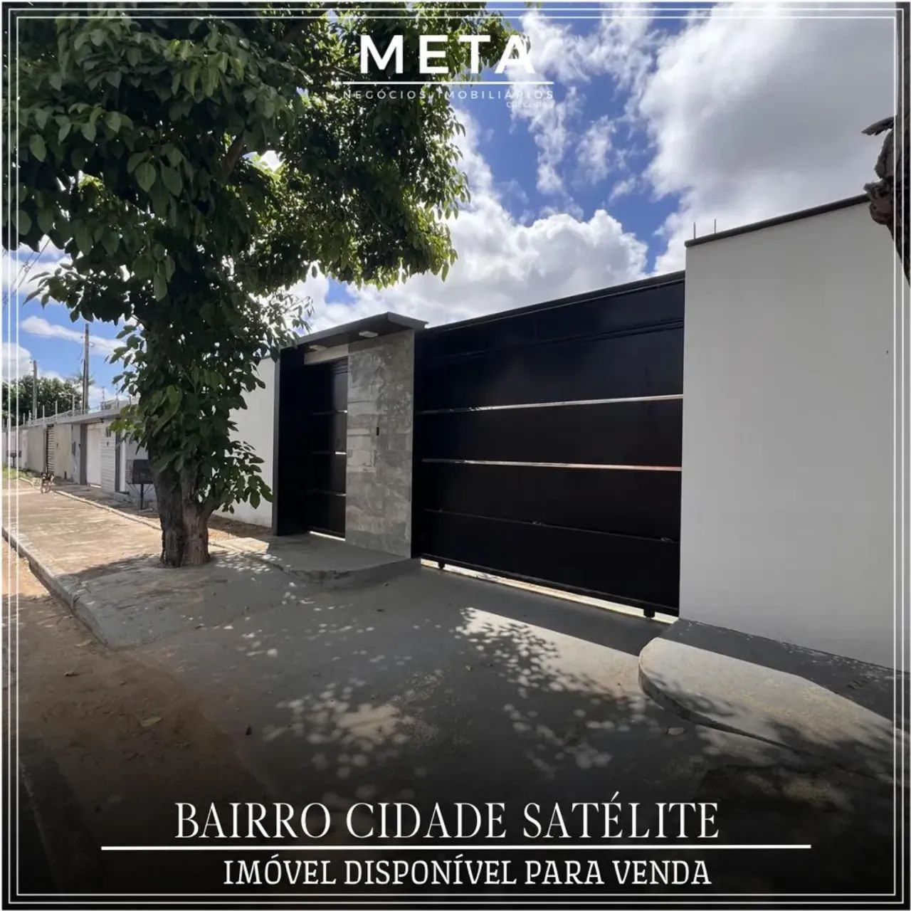VENDE-SE CASA BEM LOCALIZADA NO BAIRRO CIDADE SATÉLITE