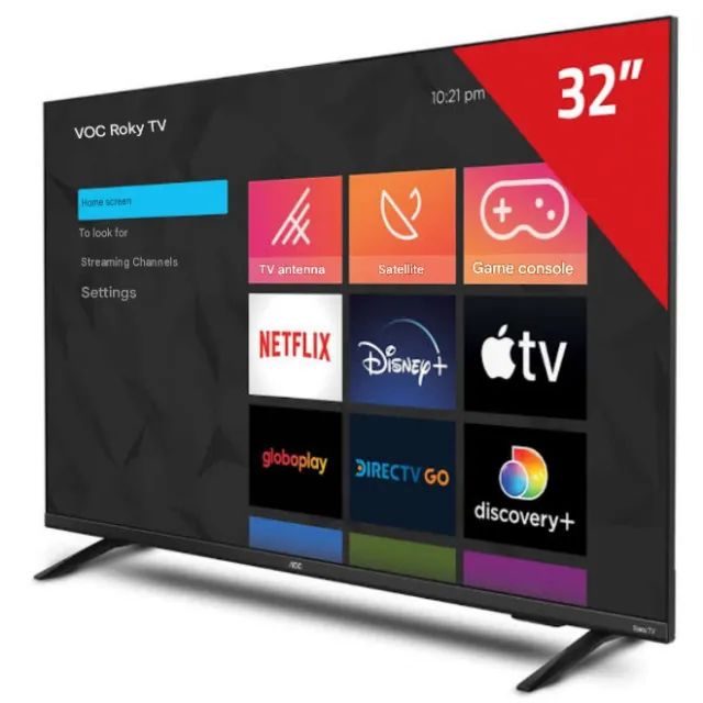Smart TV AOC de 32 polegadas ROKU