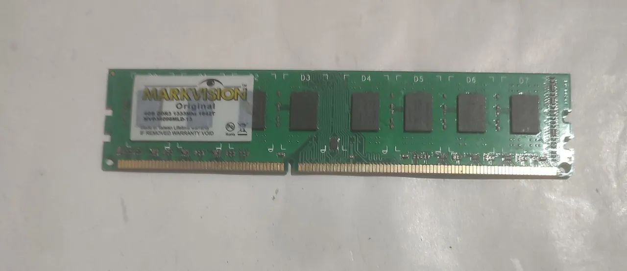 Memória RAM Markvision 4GB DDR3 1333MHZ  UDIMM PC - Foto 2