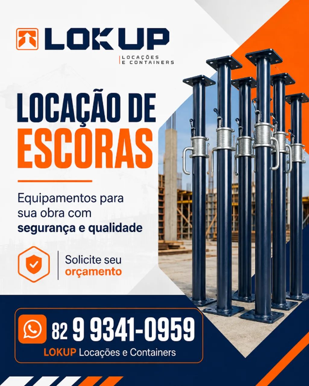LOKUP LOCAÇÕES DE EQUIPAMENTOS PARA CONSTRUÇÕES E REFORMAS EM GERAL. 