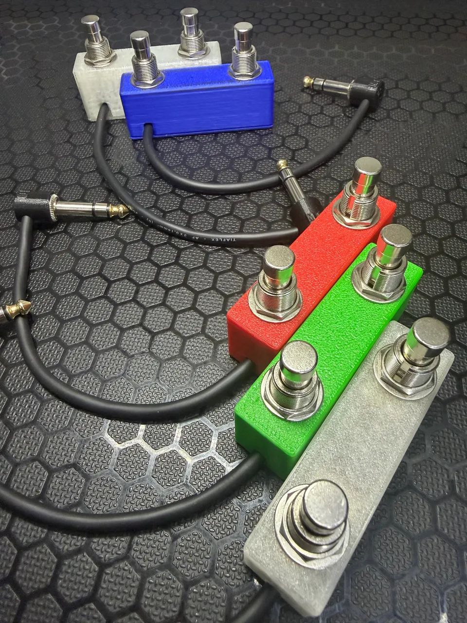 Pedal Dual Footswitch FS-2 RCS M&Audio HX Stomp Ampero Boss  - Foto 5