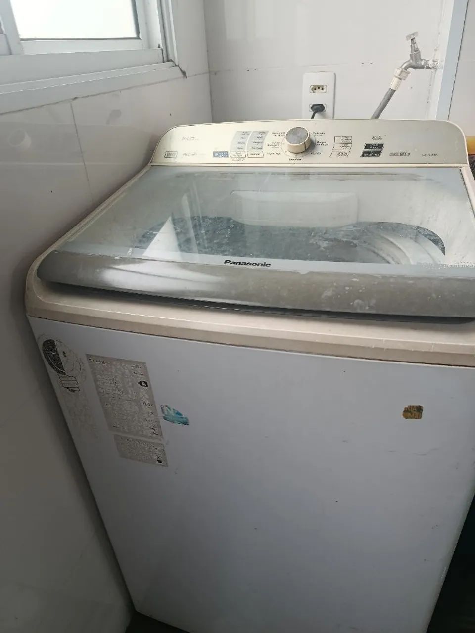Máquina de lavar 14 kg panasonic