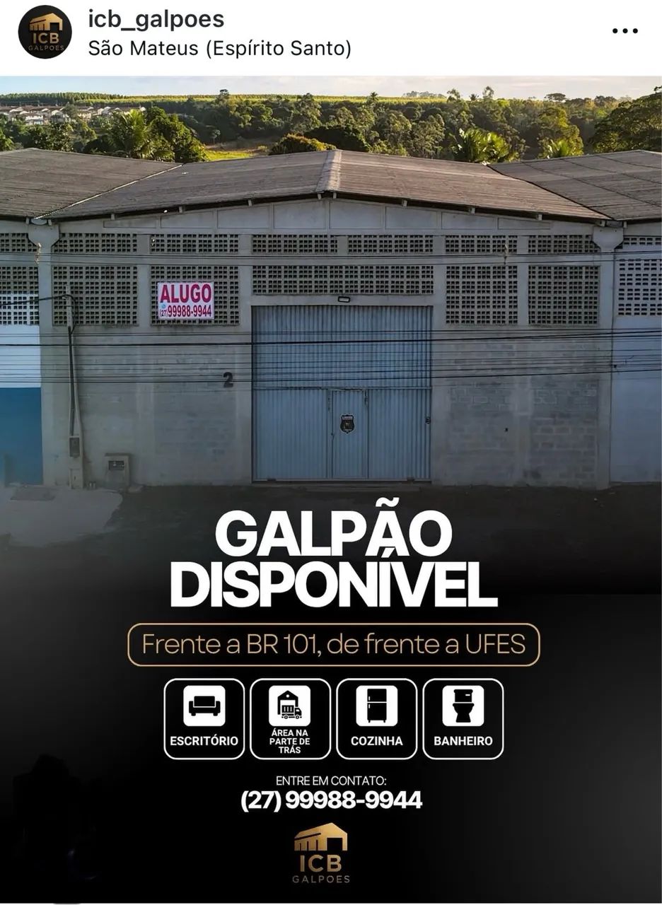 Galpão é áreas   - Foto 2