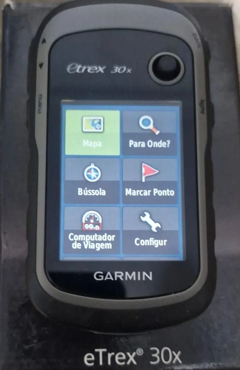 Gps Garmin Etrex 30x Mapas Rodoviario E Topografico Bege - Foto 4