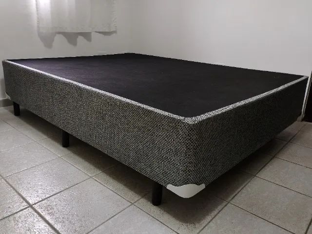 cama casal box com colchão