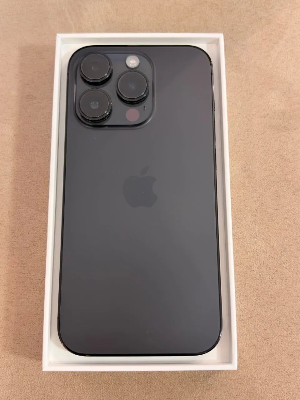 iPhone 14 Pro 256GB Preto excelente condição - 79% bateria - Foto 2
