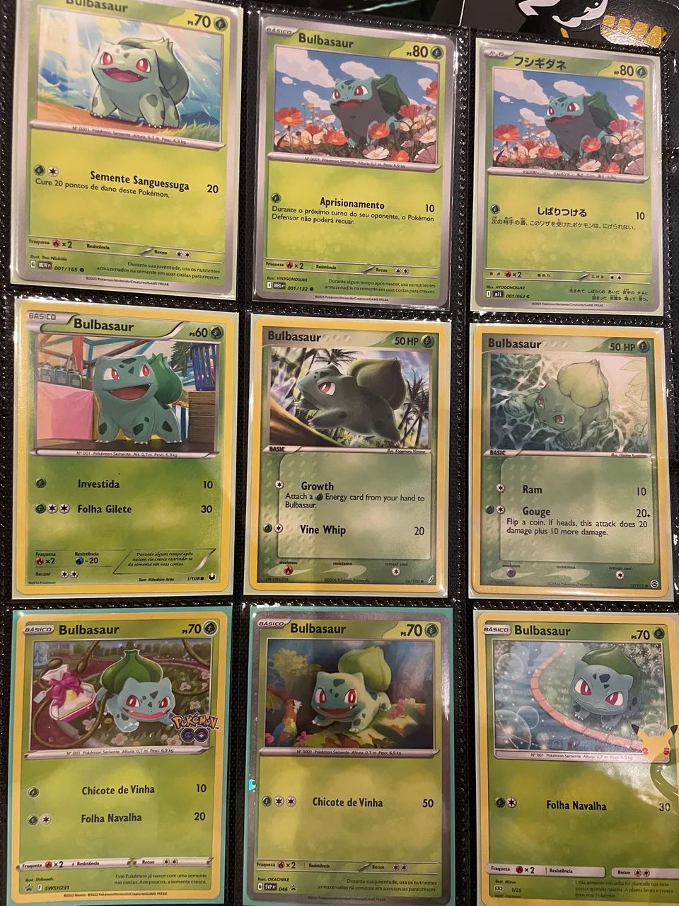 Bulbasauro, Kingler, Rapidash. Pokemon TCG - Foto 5