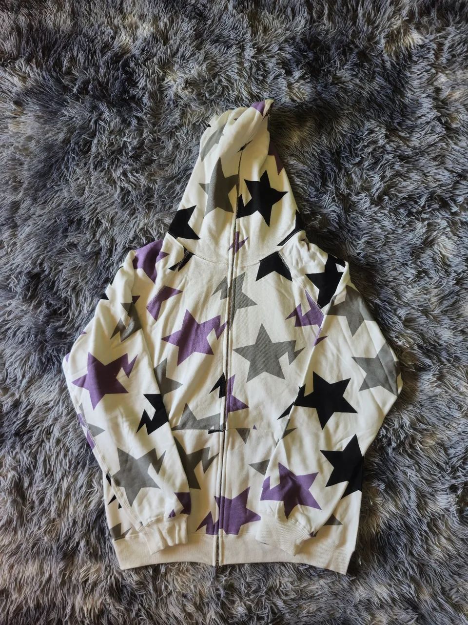 Moletom bape sta star branco importado 
