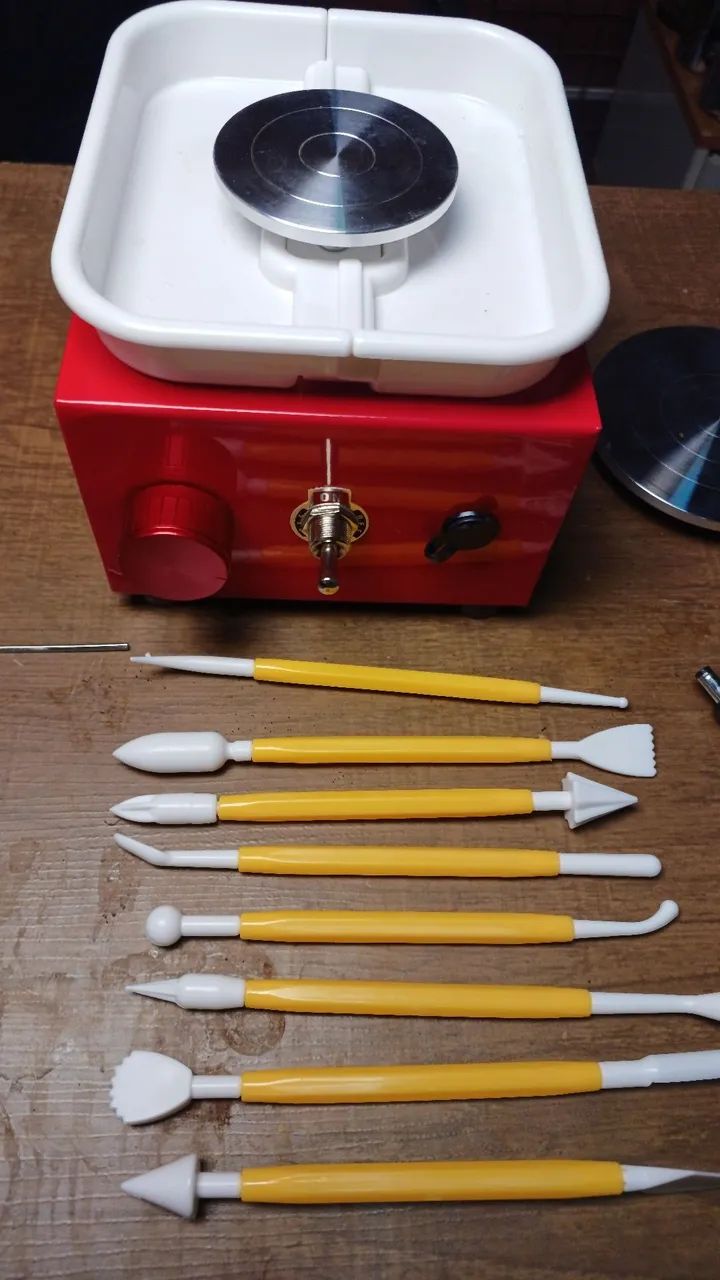 Mini torno de cerâmica  - Foto 4