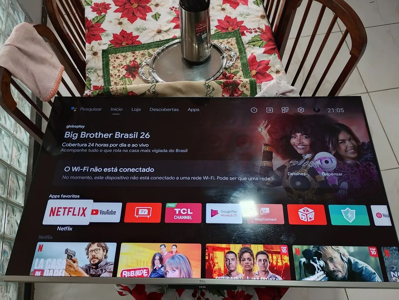 Smartv TCL Android 55 polegadas  - Foto 2
