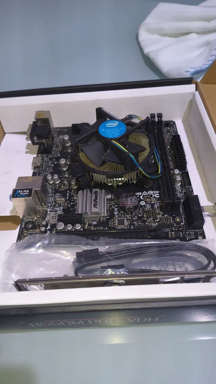 Kit processador i5 9400f + Placa mãe H310C - Foto 3