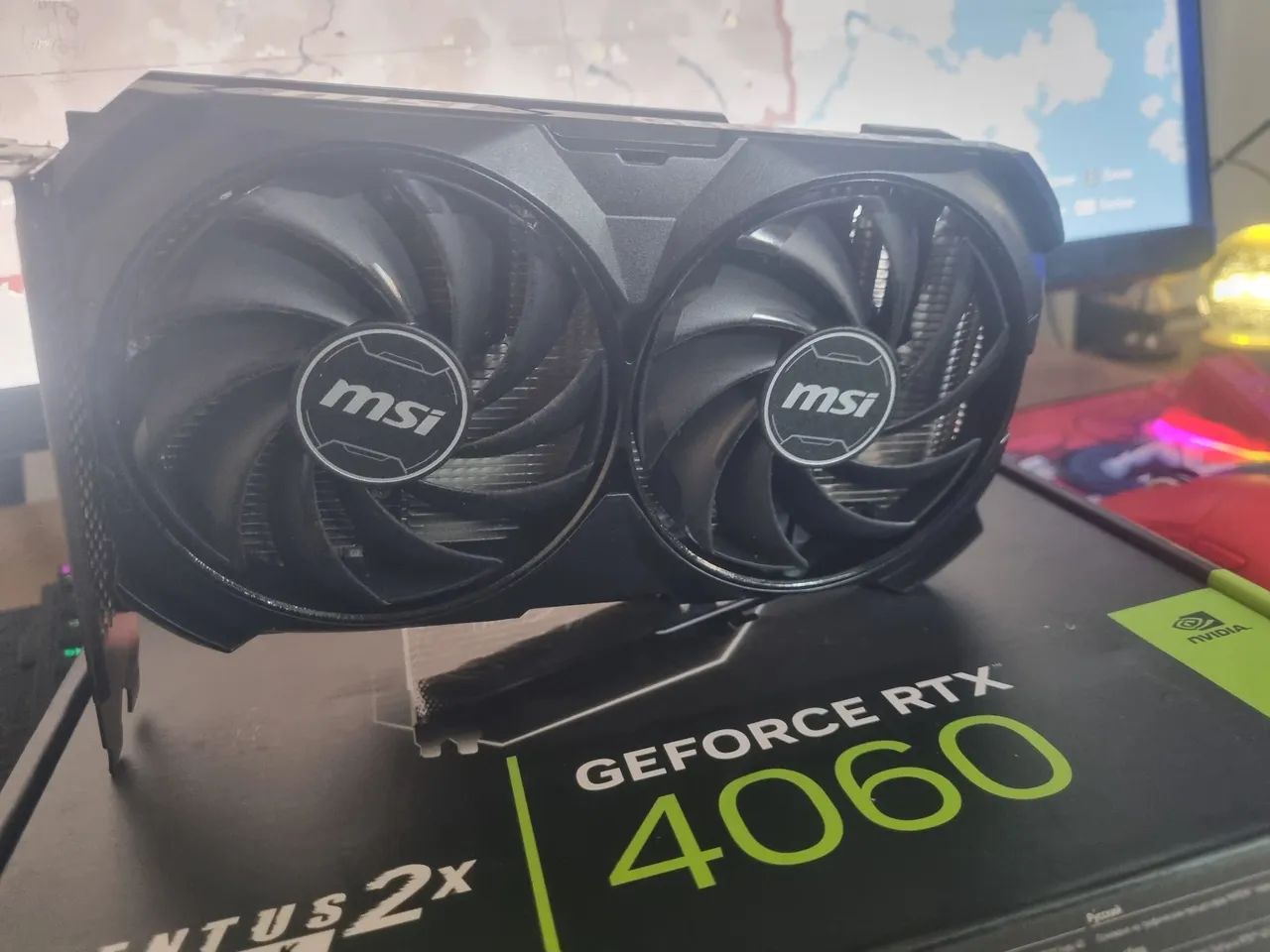 Geforce RTX 4060 8gb MSI Ventus 2x