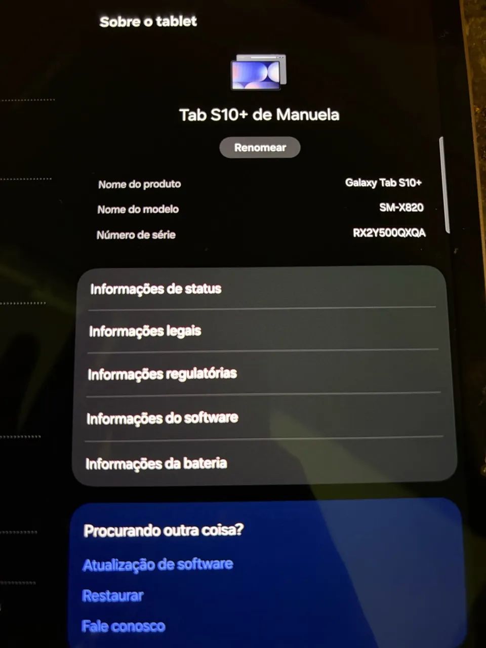 Galaxy Tab S10+ 512GB com Capa Teclado Original e S Pen, com nota fiscal - Foto 2