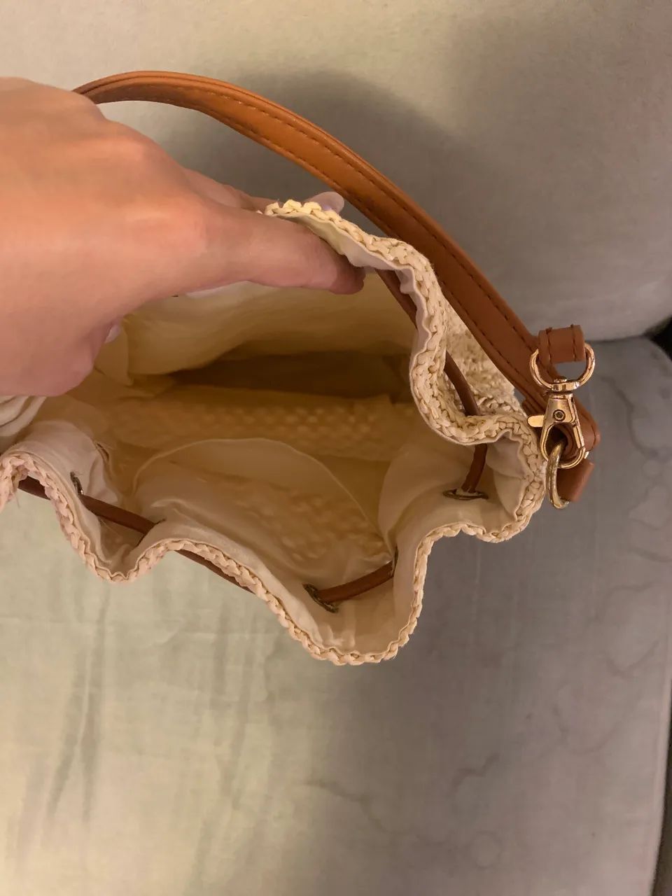 Bolsa de palha  - Foto 3
