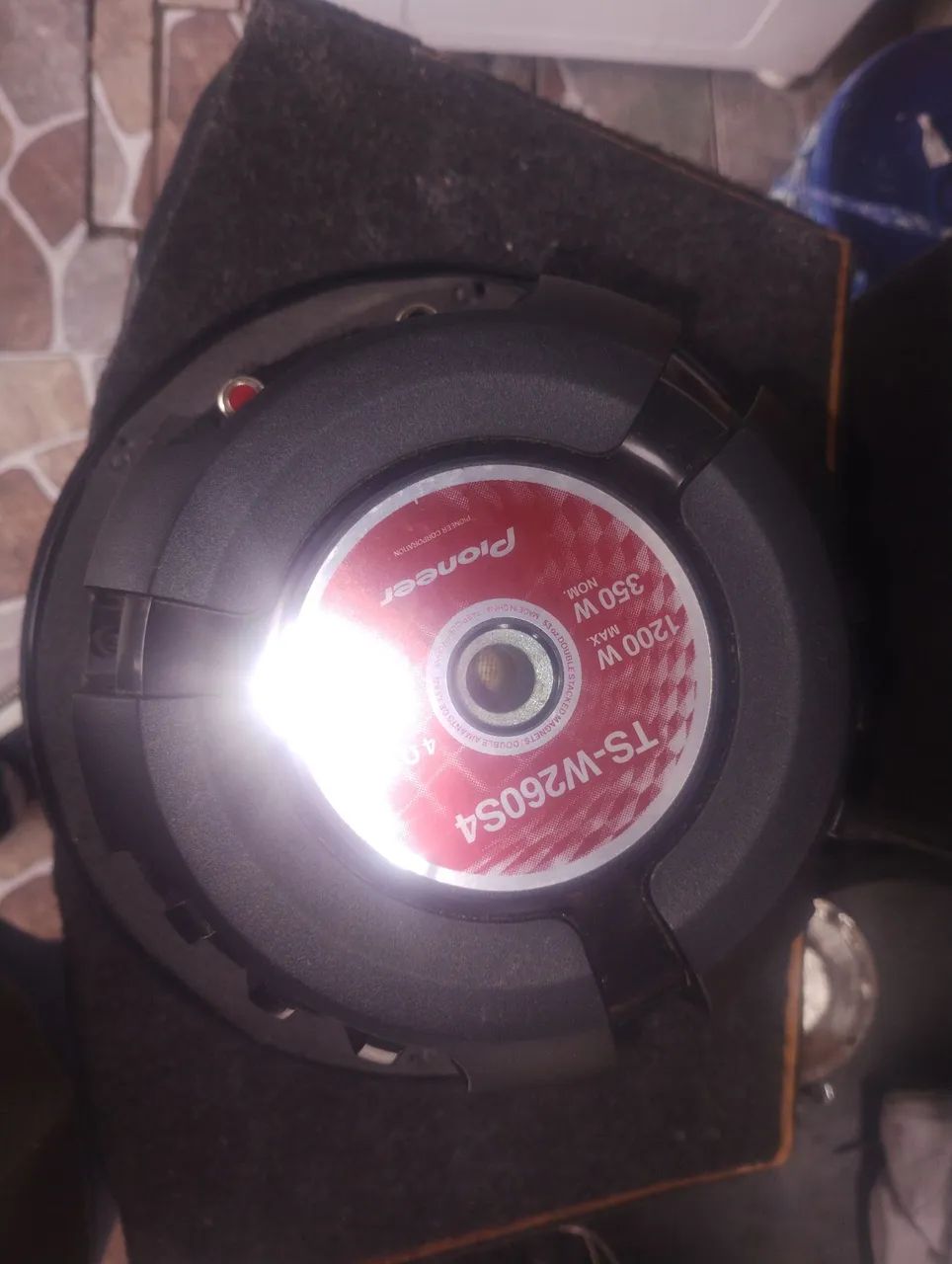Vendo som, corneta e sub Pioneer 10 polegadas  - Foto 3