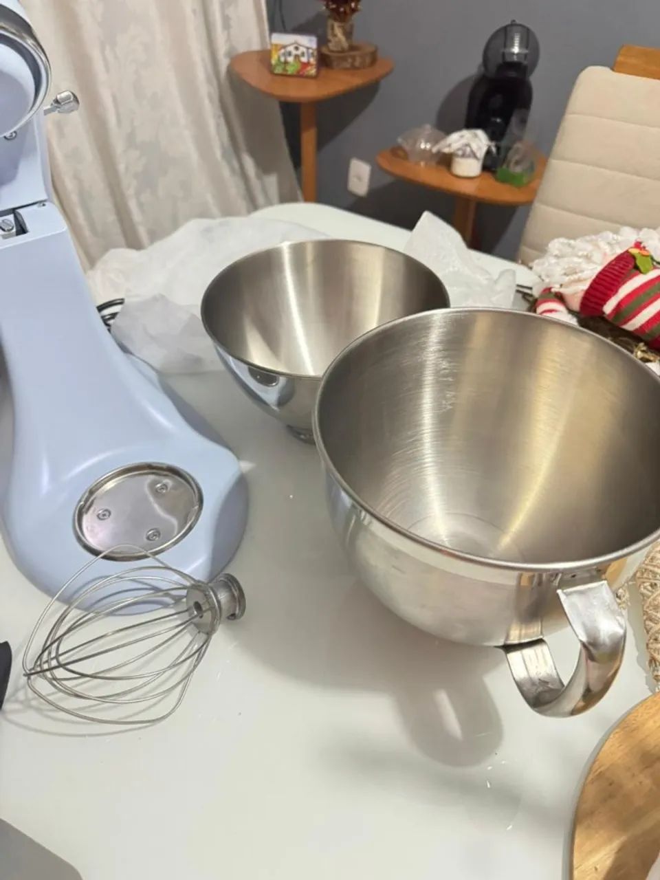 kitchenaid batedeira blue salt - Foto 3