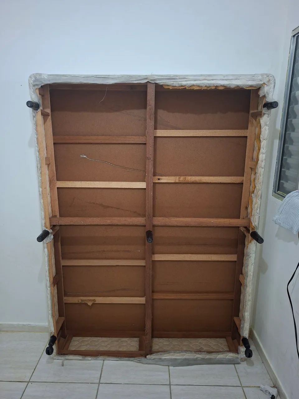 Cama Box Casal Usada (Estrutura Íntegra) - Foto 2