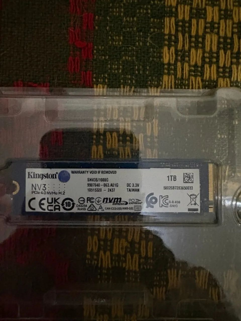 SSD 1tb NVME Kingston 6000 MB/s SNV3S - Foto 3