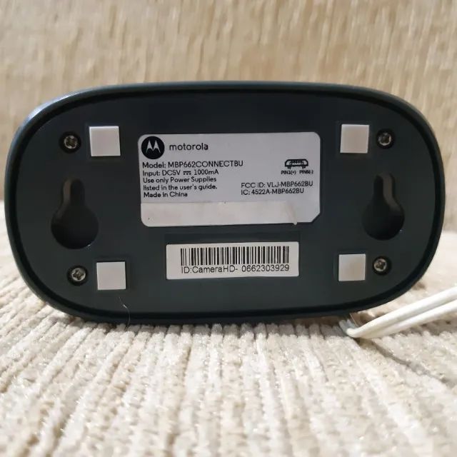Babá eletrônica Motorola MBP662 Connect com câmera e visor - Foto 5