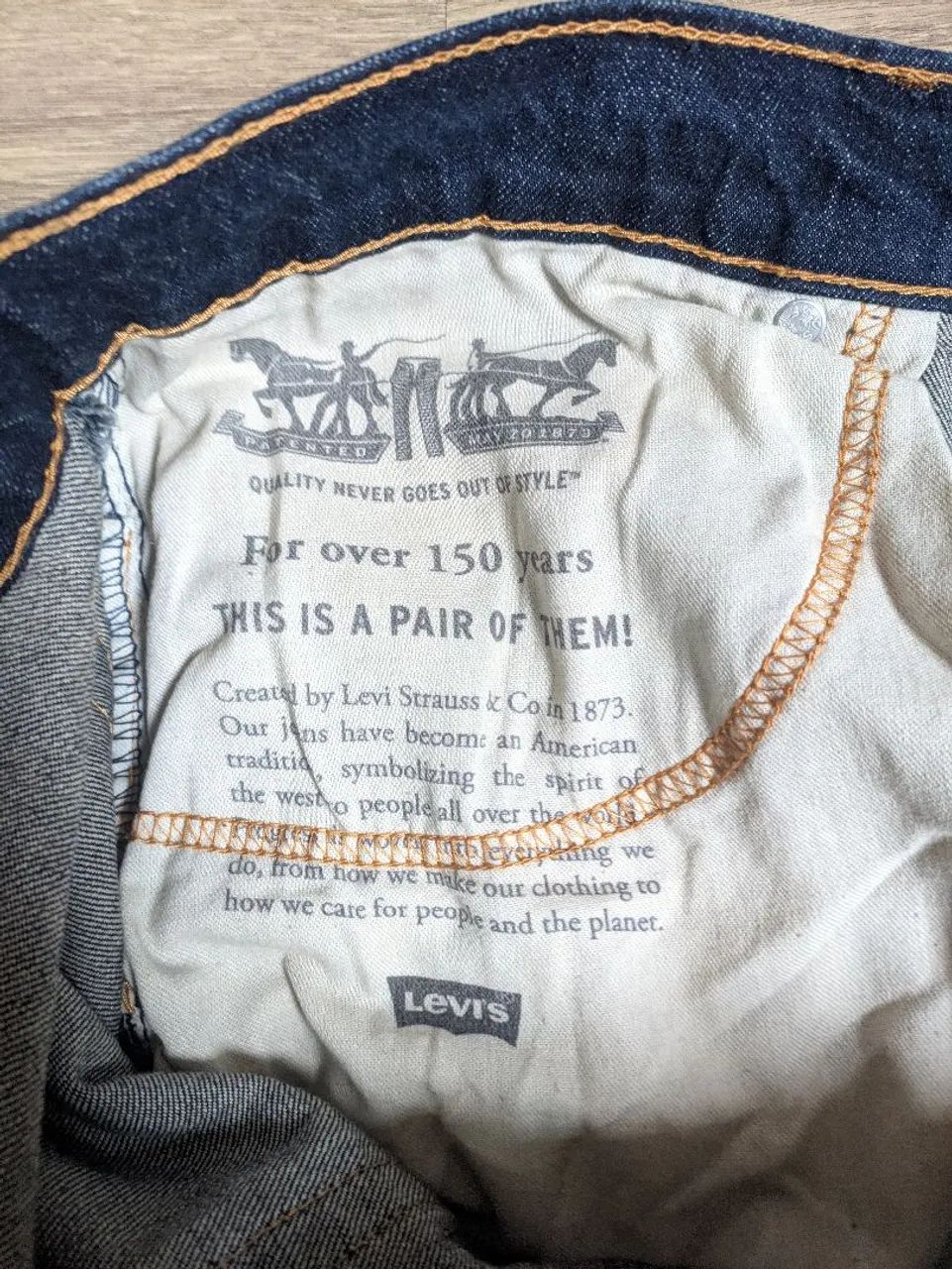 Calça Jeans Levi's 527 Bootcut - Foto 5