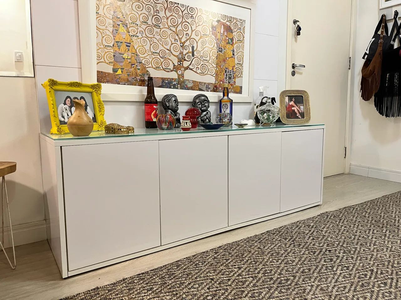 Excelente rack com aéreo Móveis Apollo (baixou o preço) - Foto 4