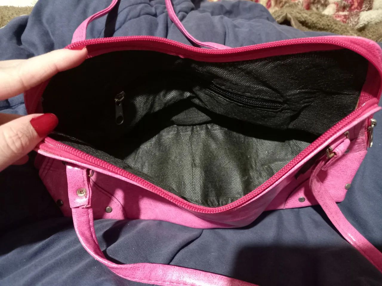 Bolsa rosa - Foto 3