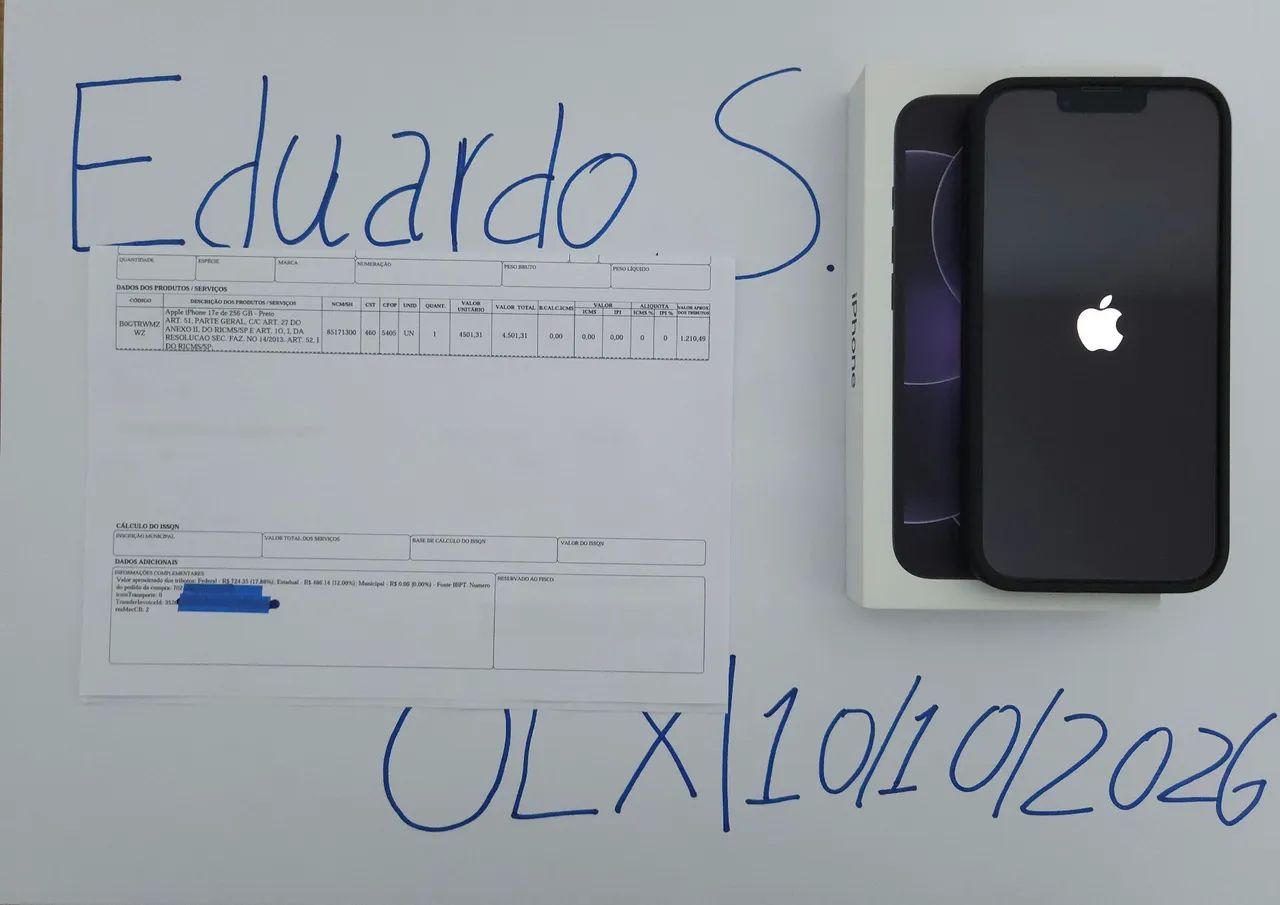Apple iPhone 17e 256GB - Preto - Foto 4