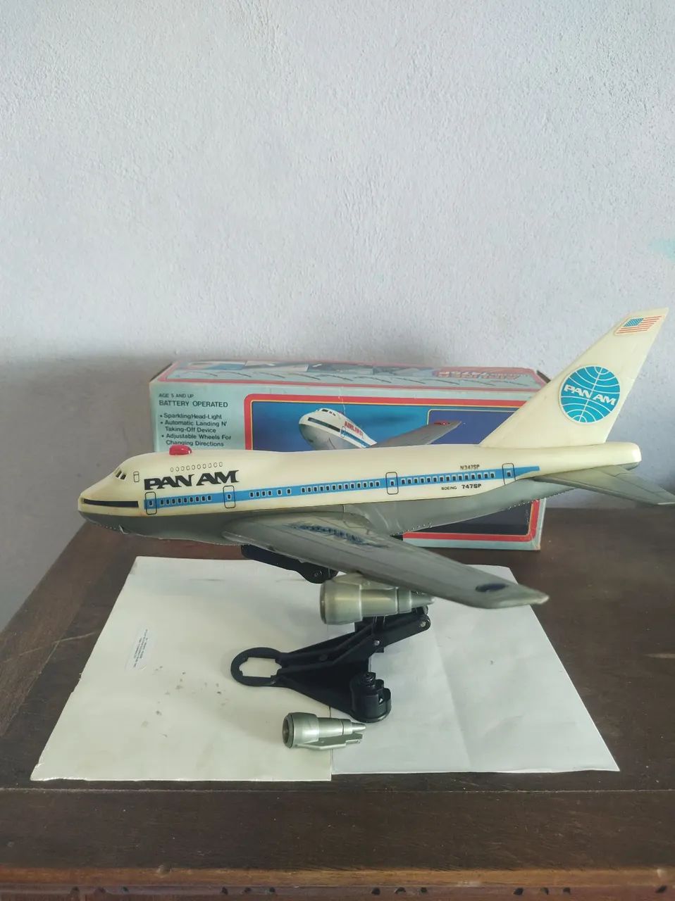 Brinquedo Antigo Avião  - Foto 5