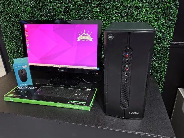 Setup Completo Com Monitor 20 Polegadas, Processador Pentium Gold E Ssd Nvme